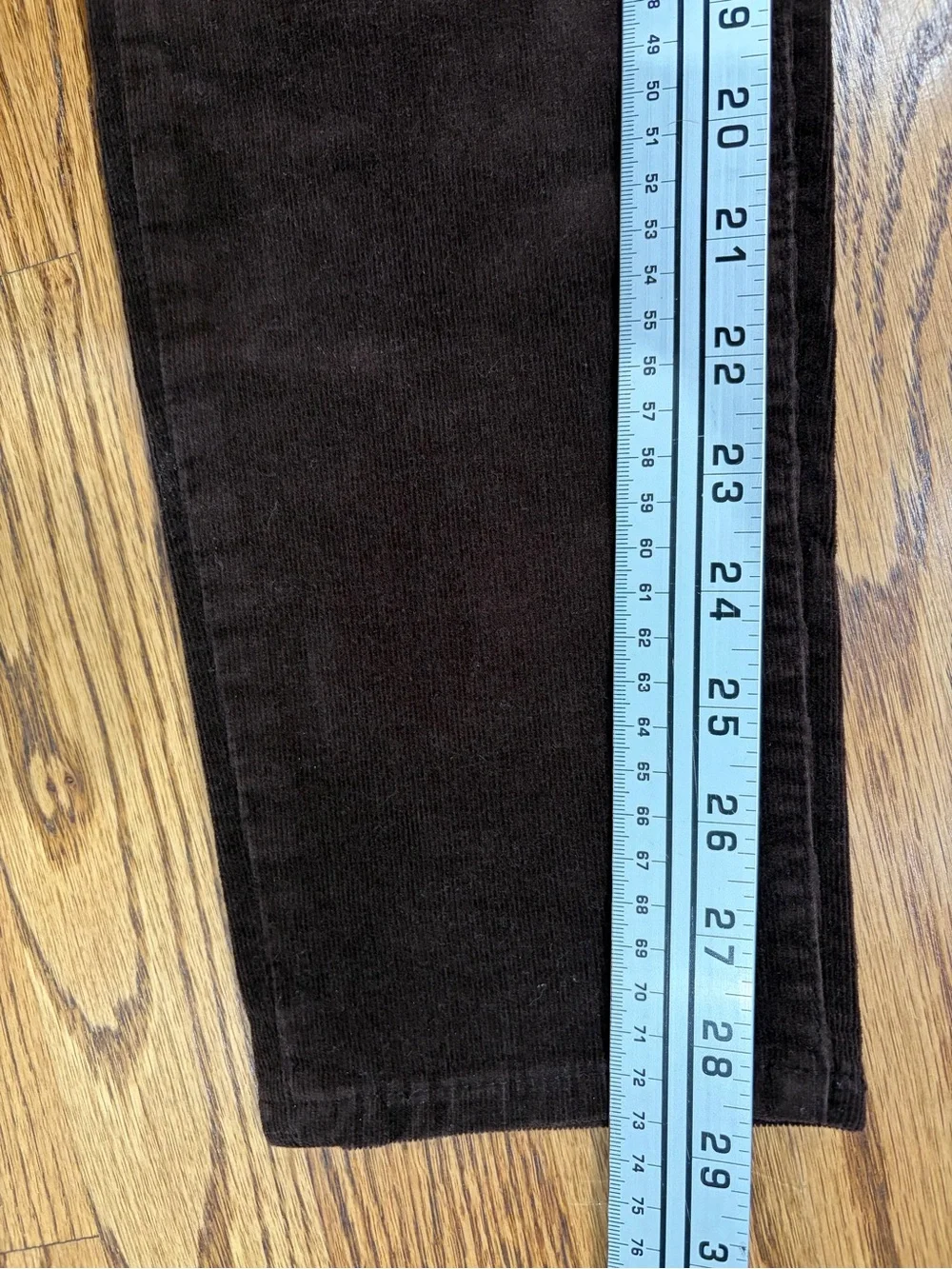 Chaps Chocolate Brown Corduroy Pants (4)